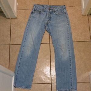 Levi's Men's Light Wash Straight Jeans